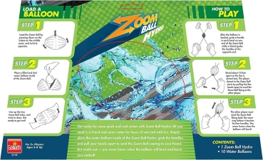 Goliath Zoom Ball Hydro Spiel Wasser Boingball